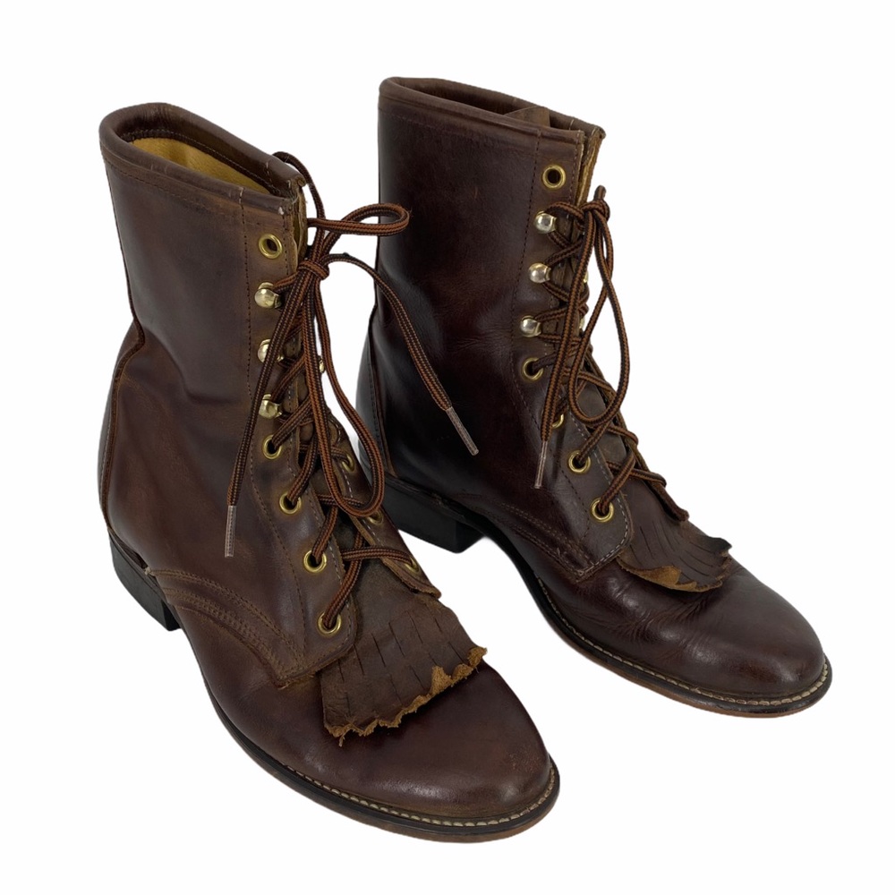 Justin Roper Boots Brown Women's Size 7.5M